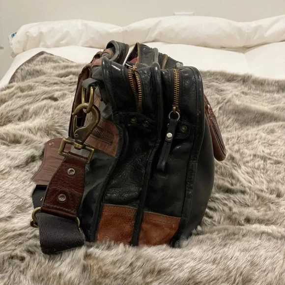 Will Leather Goods Hank Satchel Crossbody USED - Picture 2 of 9